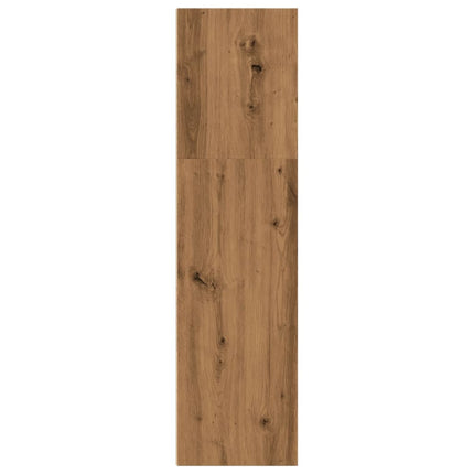 Bokhylla ek 40x30x114 cm konstruerat trä