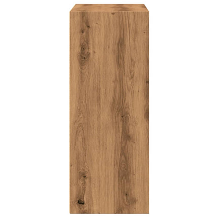 Bokhylla ek 60x30x77 cm konstruerat trä