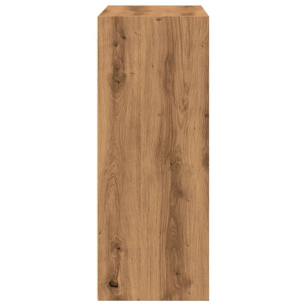 Bokhylla ek 80x30x77 cm konstruerat trä