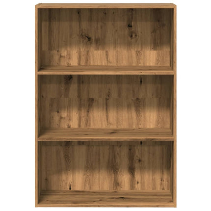 Bokhylla ek 80x30x114 cm konstruerat trä