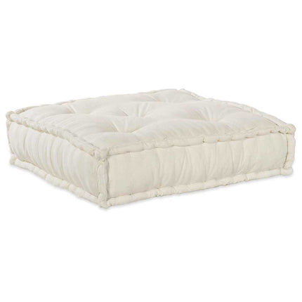 Modulsofa enhet 2 pcs Gräddvit 140 x 70 x 36 cm Tyg
