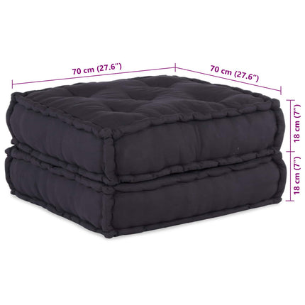 Modulsofa enhet 4 pcs Antracit Tyg