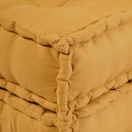 Modulsofa enhet 3 pcs Gul Tyg