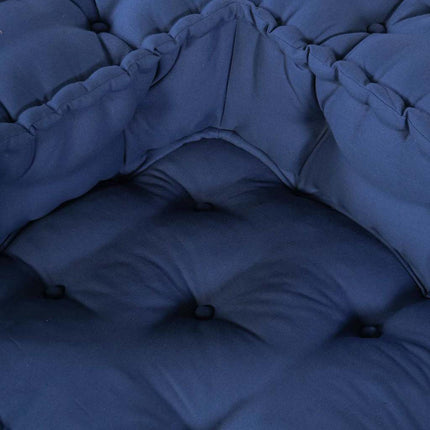 Modulsofa enhet 2 pcs Indigo 140 x 70 x 56 cm Tyg