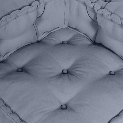 Modulsofa enhet 2 pcs Grå 140 x 70 x 56 cm Tyg