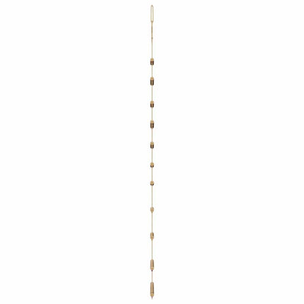 Hängande julgran med toppstjärna 74x150 cm naturlig gren