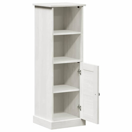 Badrumsskåp VIGO Vit och antikvit 37 x 34 x 110 cm Massiv furu