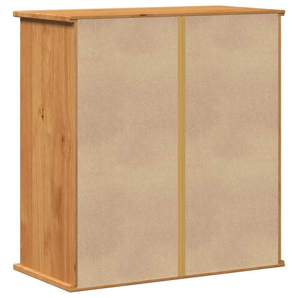 Badrumsskåp VIGO Brun och honungsgul 67,5 x 34 x 71,5 cm