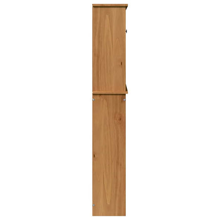 Tvättmaskinskåp VIGO Brun och honungsgul 72,5 x 27 x 161 cm