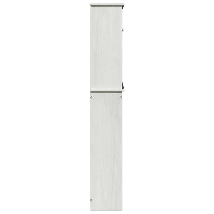 Tvättmaskinskåp VIGO Vit och antikvit 72,5 x 27 x 161 cm