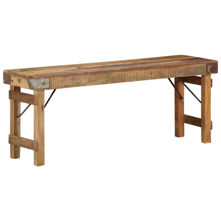 bänk Naturfärg 110 x 35 x 46 cm Återvunnet Gamla Trä