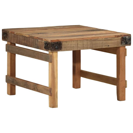 Kaffeebord Brun 60 x 55 x 40 cm Solid återvunnen trä