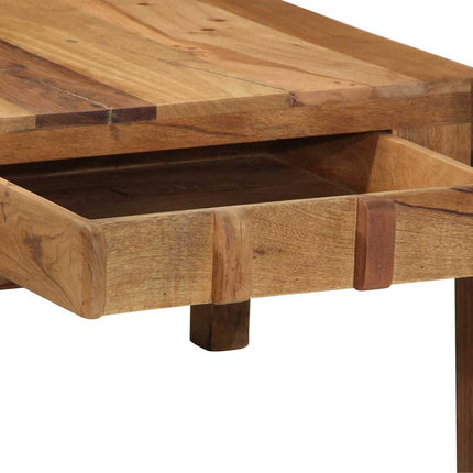 Kaffeebord med låda Brun 110 x 54 x 35 cm Solid återvunnen trä