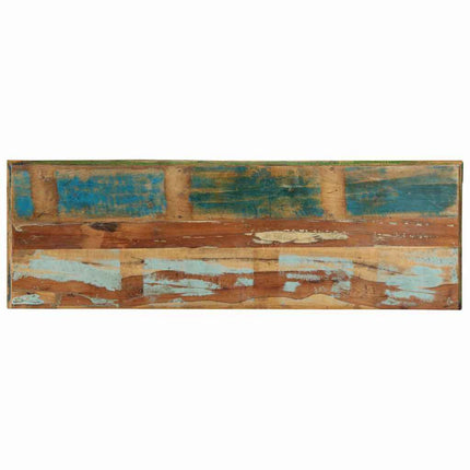 Skoskåp med hylla Brun 110 x 35 x 40 cm Solid återvunnen trä