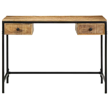Skrivbord Brun 105 x 50 x 75 cm Massivt Mangoträd och Metall