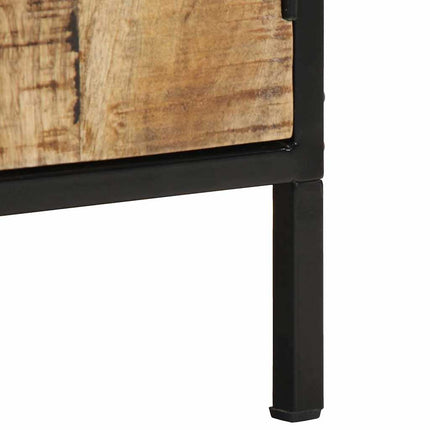 Nattduksbord Brun och svart 30 x 30 x 40 cm