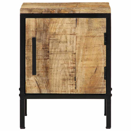 Nattduksbord Brun och svart 30 x 30 x 40 cm