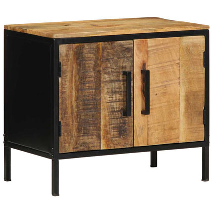 Nattduksbord 2 pcs Brun och svart 50 x 30 x 45 cm