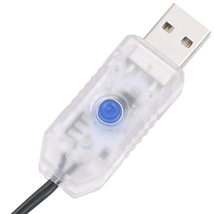 Plastgran 300 LEDs 180 cm