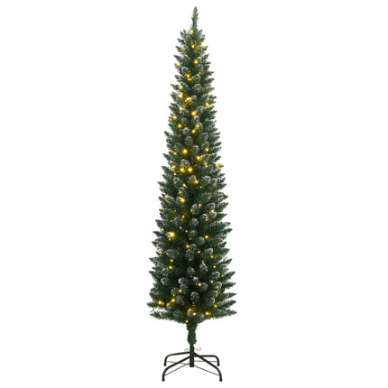 Plastgran smal 150 LEDs 120 cm