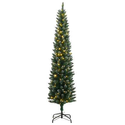 Plastgran smal 150 LEDs 150 cm
