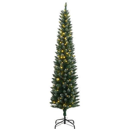 Plastgran smal 300 LEDs 210 cm