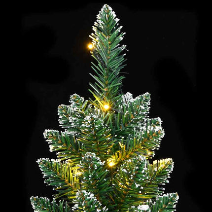 Plastgran smal 300 LEDs 210 cm