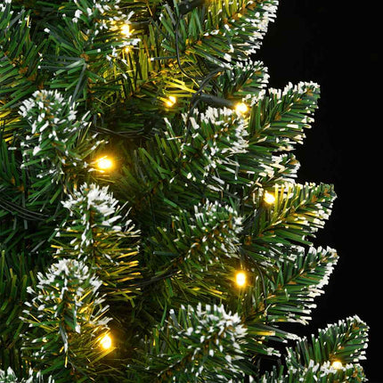 Plastgran smal 300 LEDs 210 cm