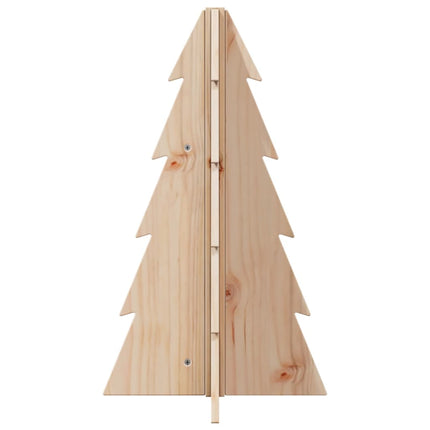 Julgran trä 69,5 cm massiv furu