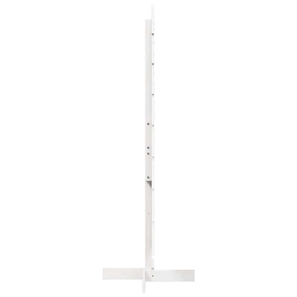Julgran trä vit 150 cm massiv furu