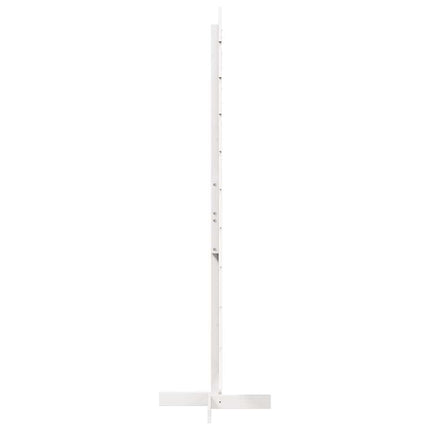 Julgran trä vit 180 cm massiv furu