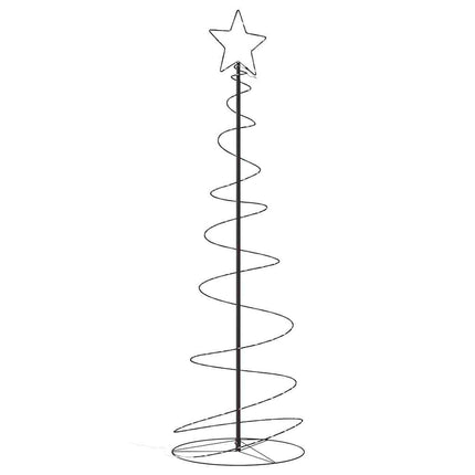 LED julgran 120 LEDs varmvit 180 cm