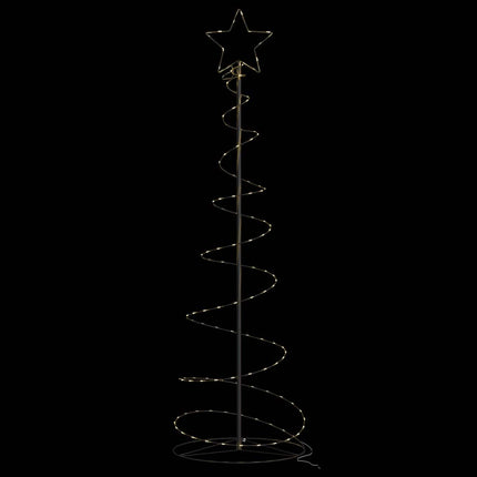LED julgran 120 LEDs varmvit 180 cm