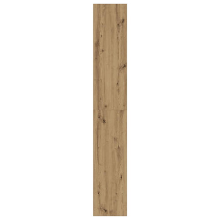 Bokhylla ek 80x30x189 cm konstruerat trä