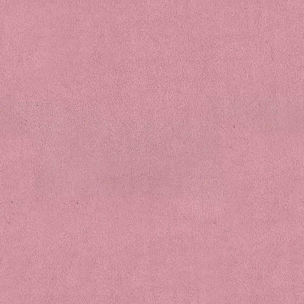 Vilstol med fotpall rosa sammet