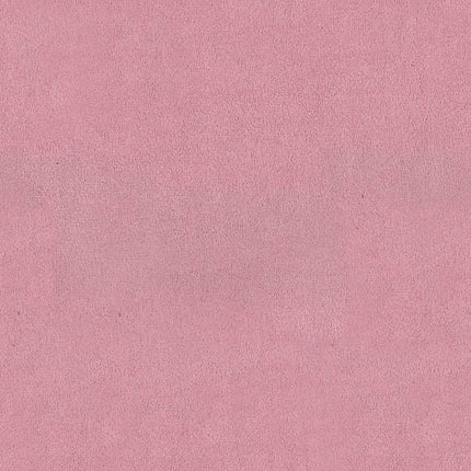Vilstol med fotpall rosa sammet