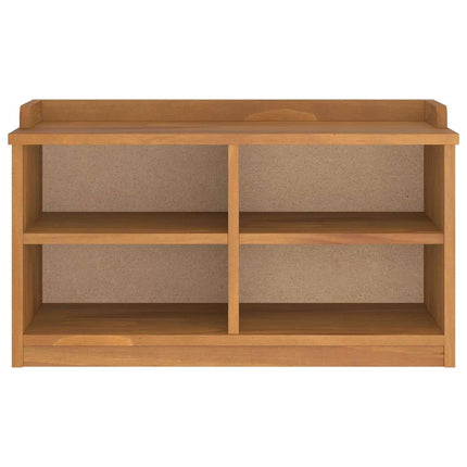 Hallbänk SANDNES 87x40x50 cm massiv trä furu