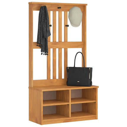 Hallträd SANDNES 87x40x159,5cm massiv träfuru