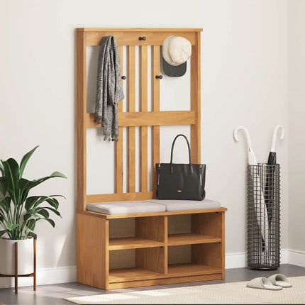 Hallträd SANDNES 87x40x159,5cm massiv träfuru