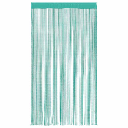 Stränggardiner 2 st turkos 140x250 cm