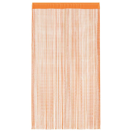 Stränggardiner 2 st orange 100x250 cm