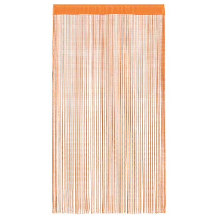 Stränggardiner 2 st orange 140x250 cm
