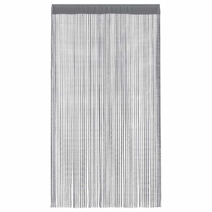 Snörgardiner 2 st antracit 100x250 cm