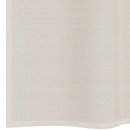 Voile gardiner med genomföringar 2 st gräddvita 140x175 cm