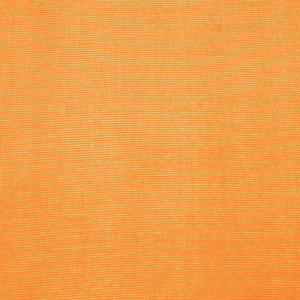 Voile gardiner med genomföringar 2 st orange 140x140 cm