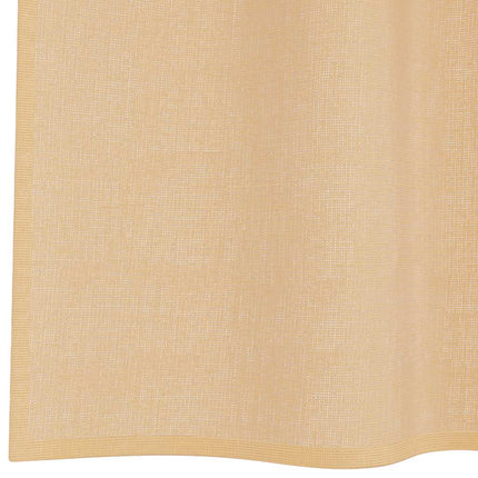 Voile gardiner med genomföringar 2 st sand