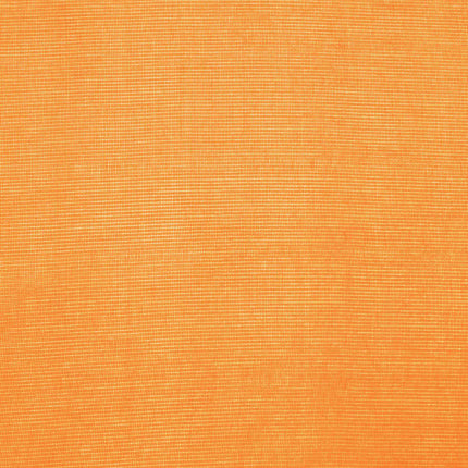 Voile gardiner med stångfickor 2 st orange