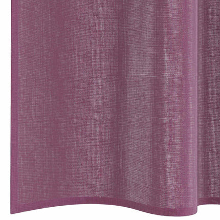 Voile gardiner med stångfickor 2 st lila