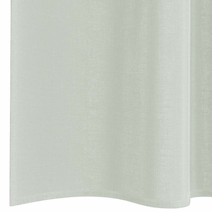 Voile gardiner med stångfickor 2 st ljusgrå