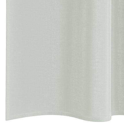 Voile gardiner med stångfickor 2 st ljusgrå